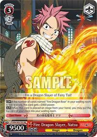 Natsu TrialDeck waifu card — Weiss Schwarz